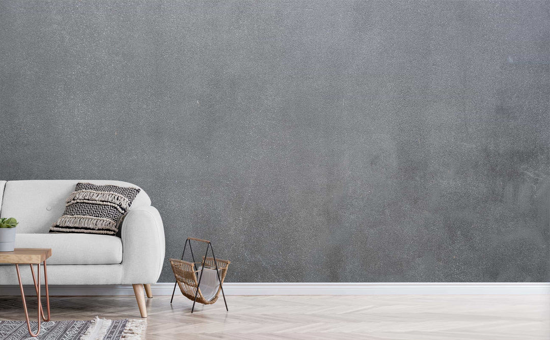 Midnight Static wall mural in a living room | Walls Need Love