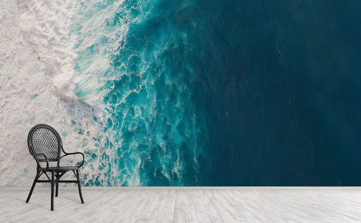 Nautical Daydream wall mural on an interior wall | Walls Need Love