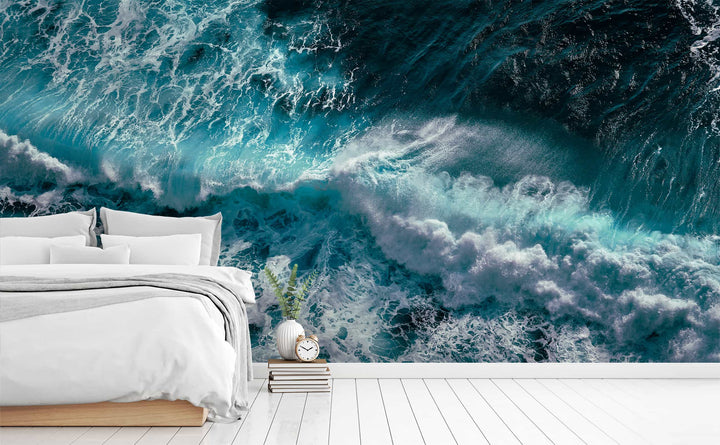 Infinite Break wall mural in a bedroom | Walls Need Love