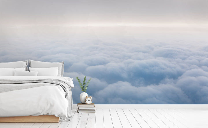 Distant Horizon wall mural in a bedroom | Walls Need Love