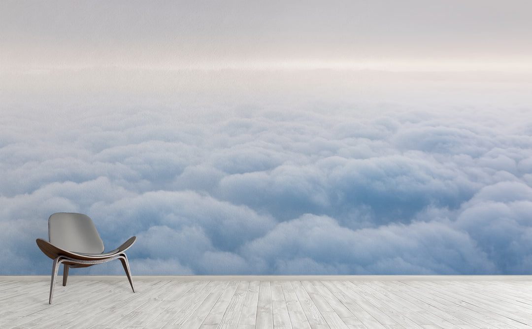 Distant Horizon wall mural on an interior wall | Walls Need Love