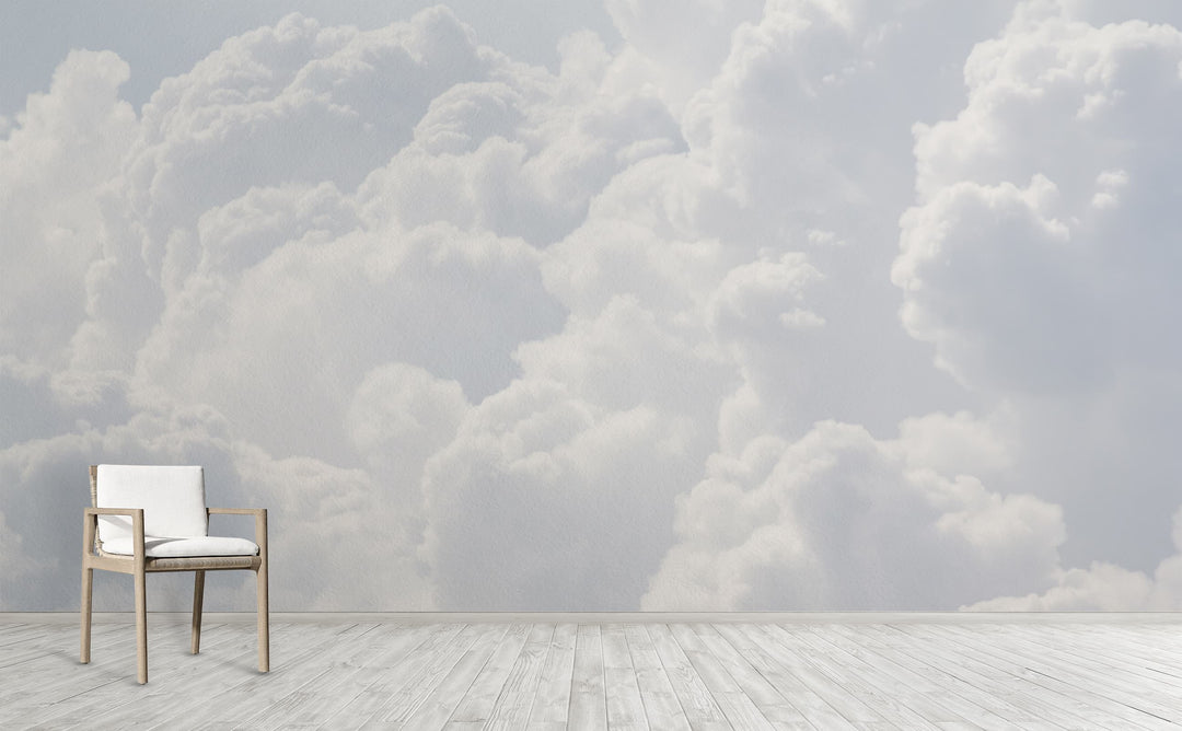 Angelic Morning wall mural on an interior wall | Walls Need Love