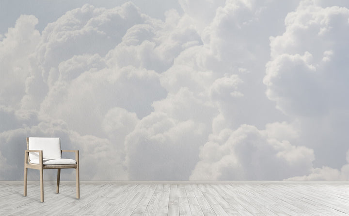 Angelic Morning wall mural on an interior wall | Walls Need Love