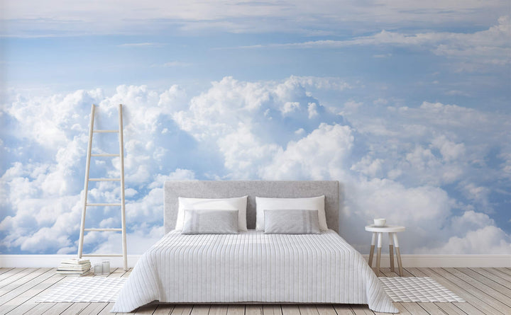 Dream Destination wall mural in a bedroom | Walls Need Love