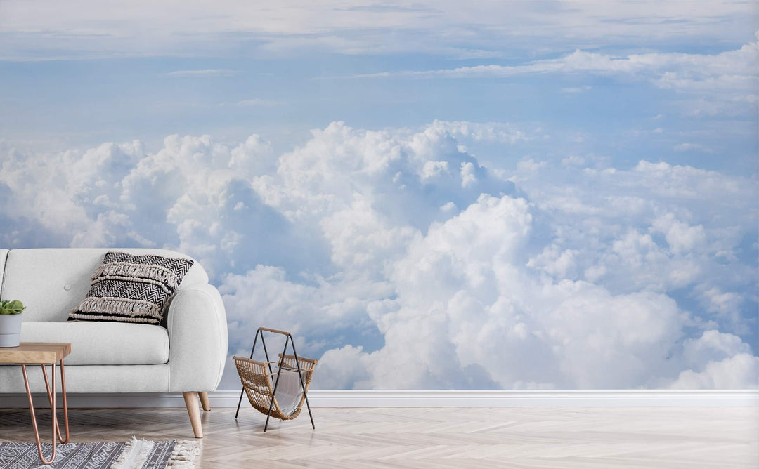 Dream Destination wall mural in a living room | Walls Need Love