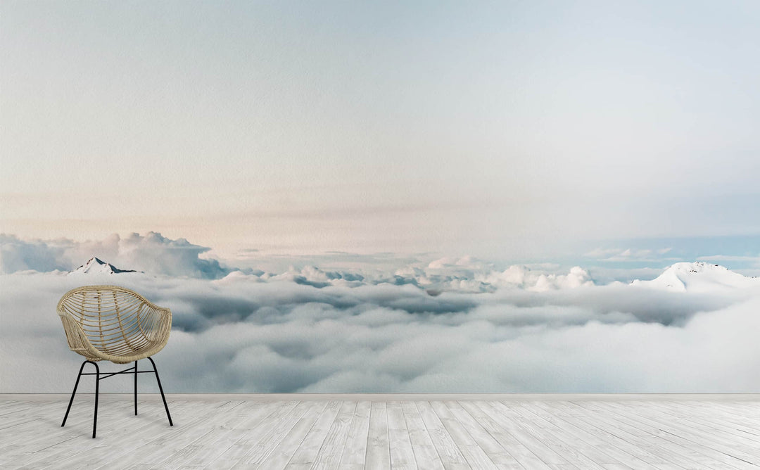 Mile High wall mural on an interior wall | Walls Need Love