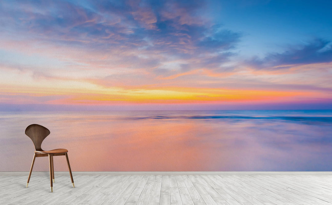 Pure Bliss wall mural on an interior wall | Walls Need Love