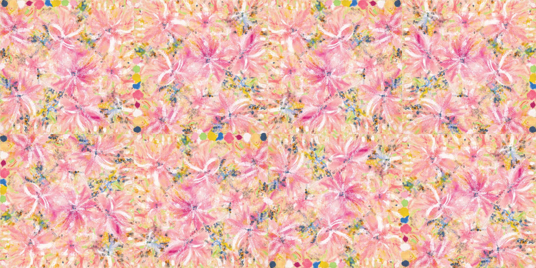 Painted Petals | Wallpaper Mural