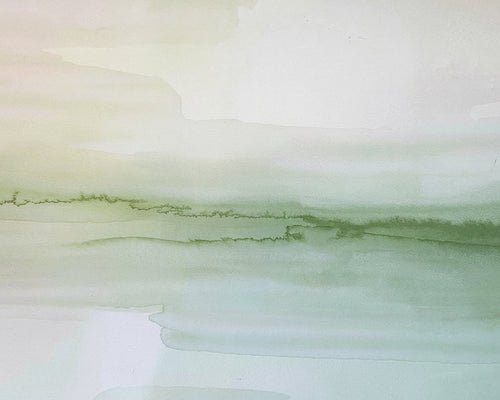 Watercolor Collection - Jade | Wall Mural