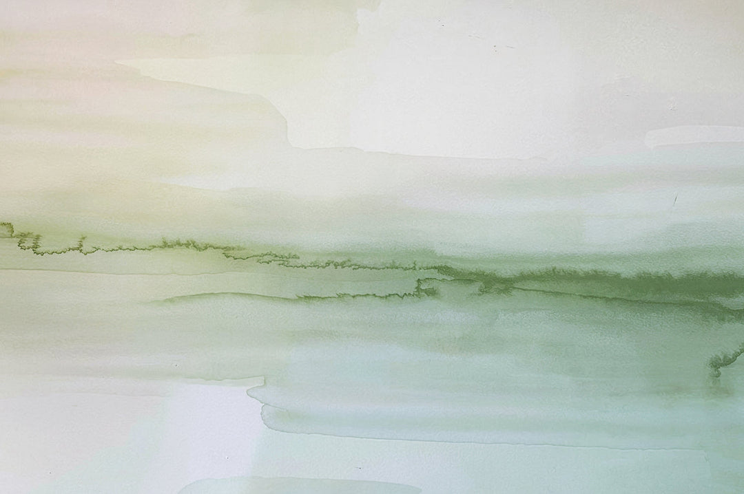 Watercolor Collection - Jade | Wall Mural