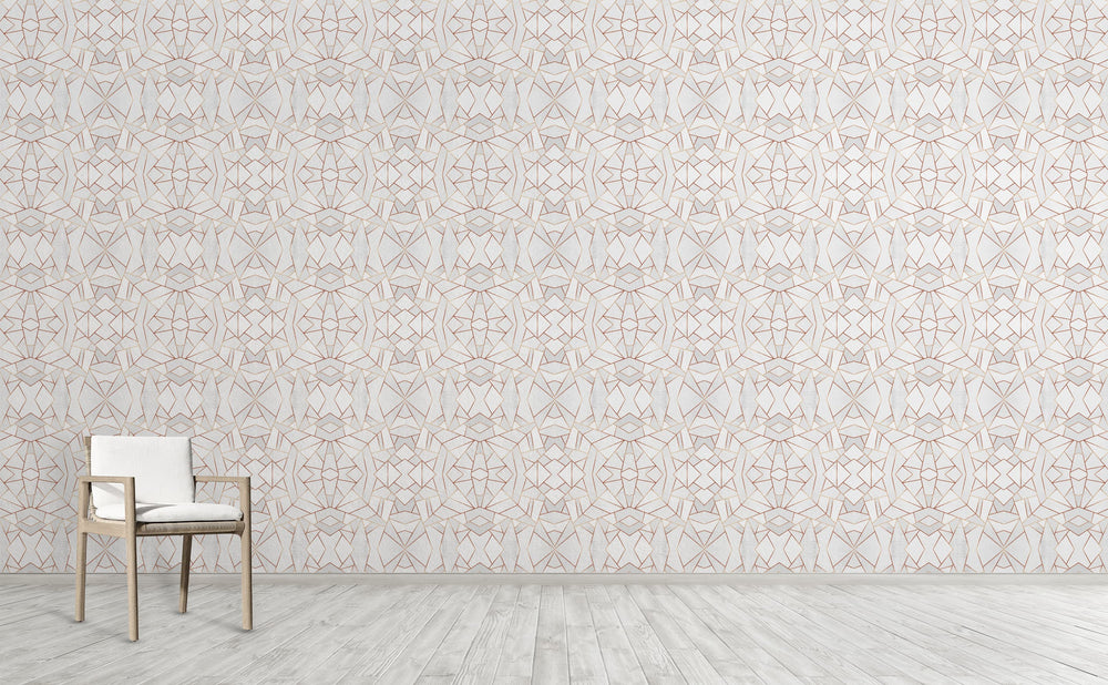 White Stone Wallpaper by Walls Need Love
