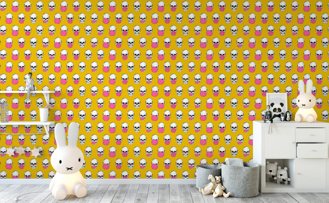 Be Refreshed Chew wallpaper in a kids room | Walls Need Love
