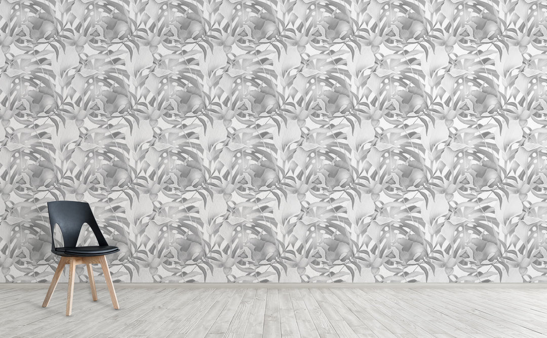 Flora Bianca Wallpaper by Walls Need Love