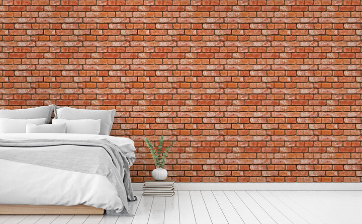 Realistic Bricks wallpaper in a bedroom | Walls Need Love