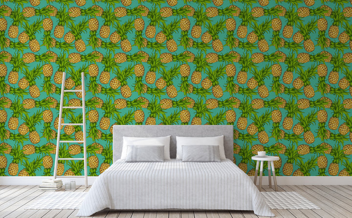 Crazy Pineapples | Wallpaper