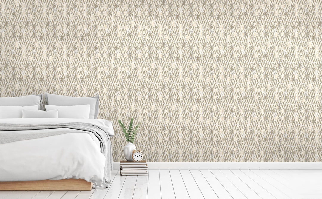 Dallas Winston wallpaper in a bedroom | Walls Need Love