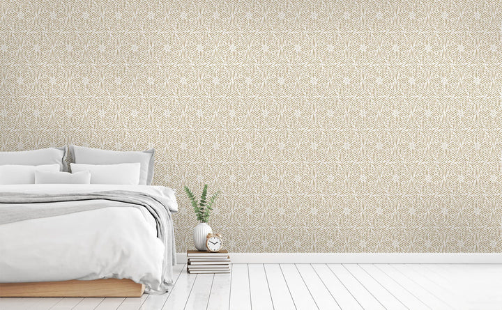 Dallas Winston wallpaper in a bedroom | Walls Need Love