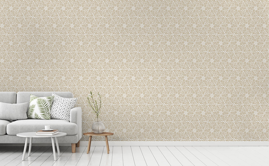 Dallas Winston wallpaper in a living room | Walls Need Love