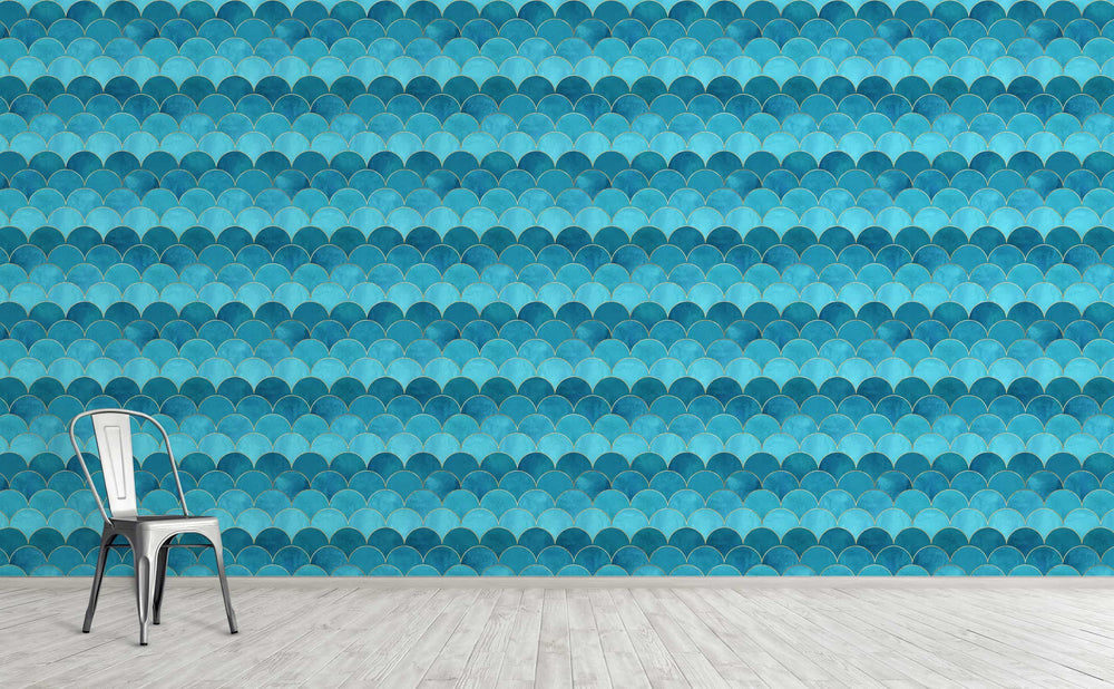 Kingfisher Wallpaper Pattern by Walls Need Love
