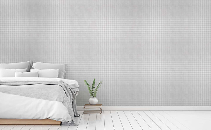 Greydiant wallpaper in a bedroom | Walls Need Love
