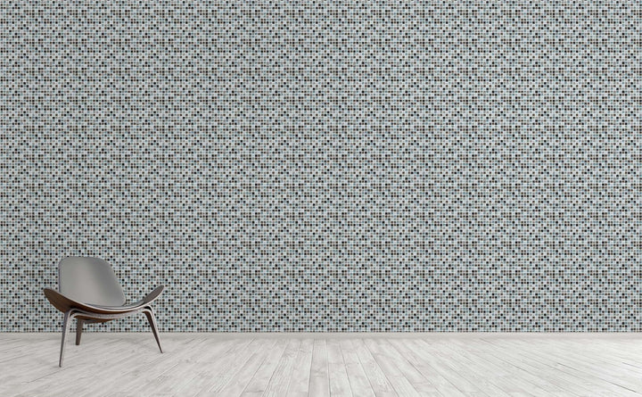 Calico Crystals wallpaper on an interior wall | Walls Need Love
