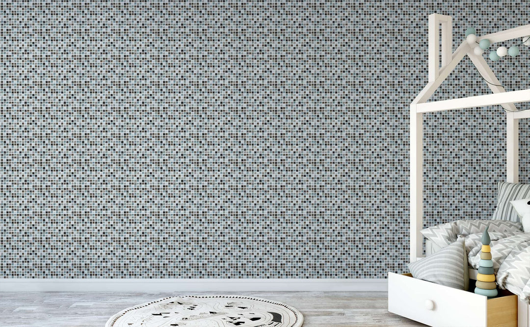 Calico Crystals wallpaper in a kids room | Walls Need Love