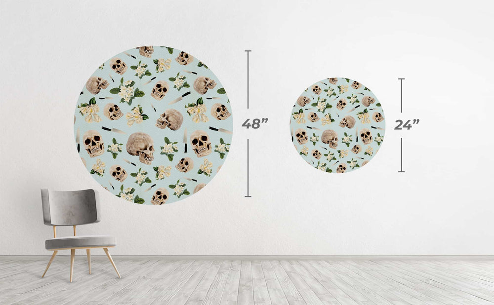 Hamlet's Final Romance Circle Wall Decal by Walls Need Love®