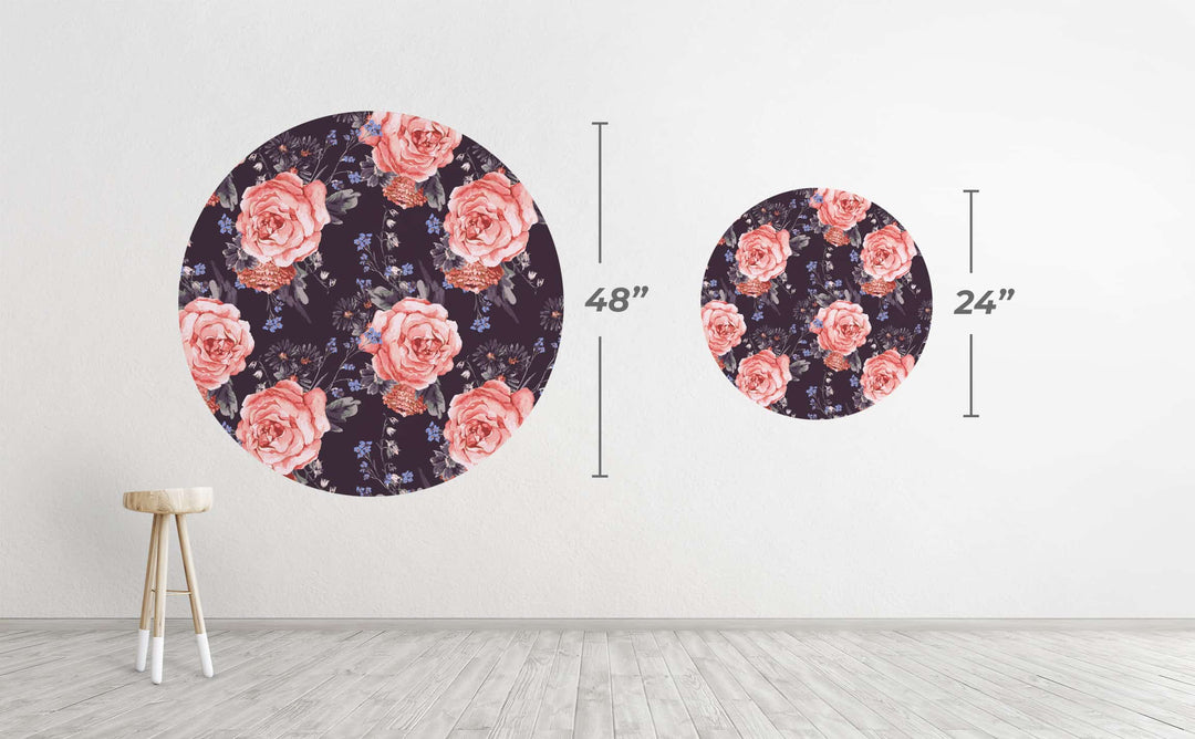 Edna Circle Wall Decal by Walls Need Love┬«