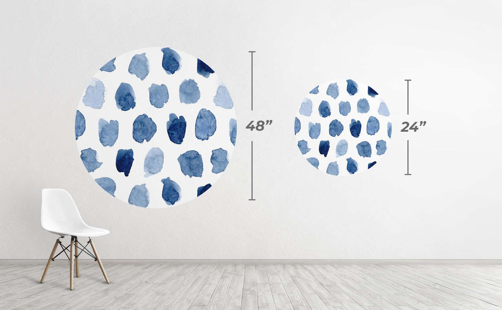 Outside the Lines Circle Wall Decal by Walls Need Love┬«