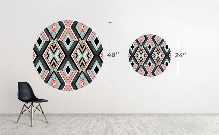 Geo 1 Circle Wall Decal by Walls Need Love┬«