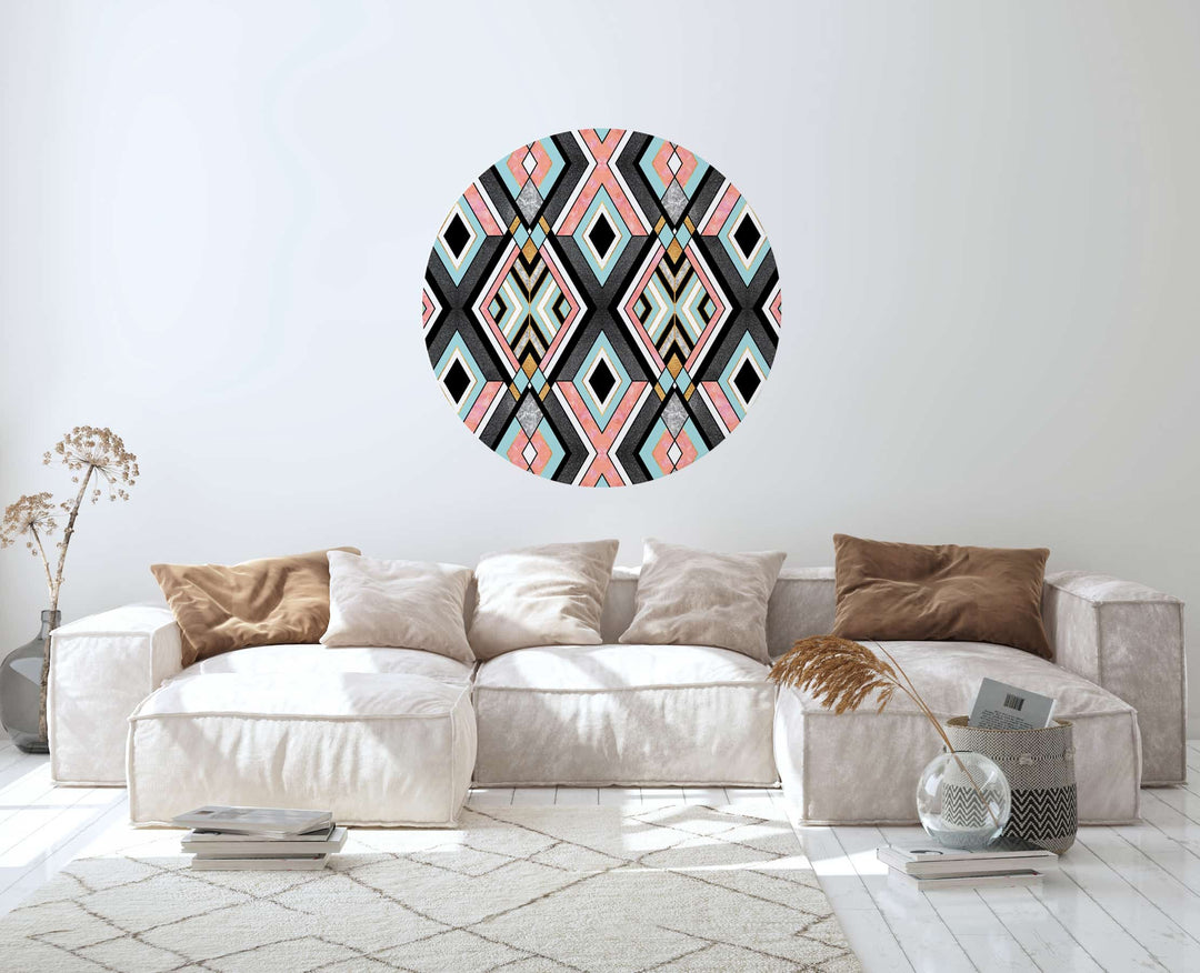 Geo 1 Circle Wall Decal by Walls Need Love┬«