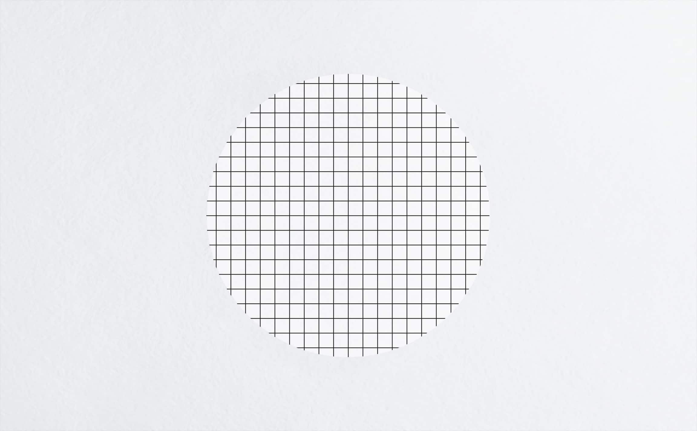 Grid Circle Wall Decal by Walls Need Love┬«
