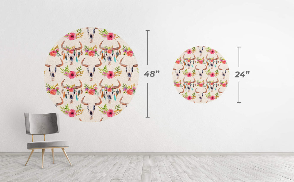 Dreams of Old Circle Wall Decal by Walls Need Love┬«