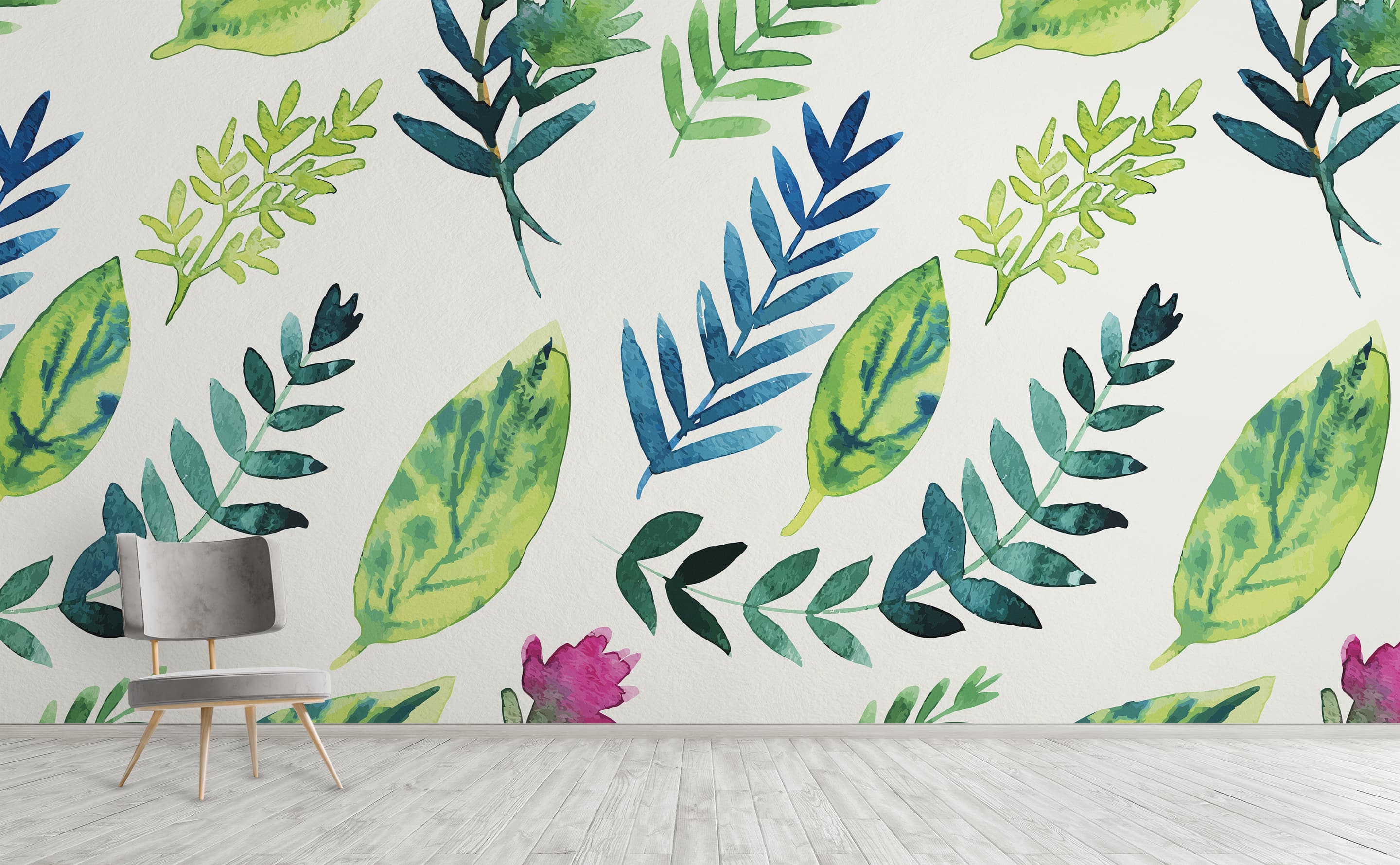 Leafy Greens Wall Mural by Walls Need Loveﾮ