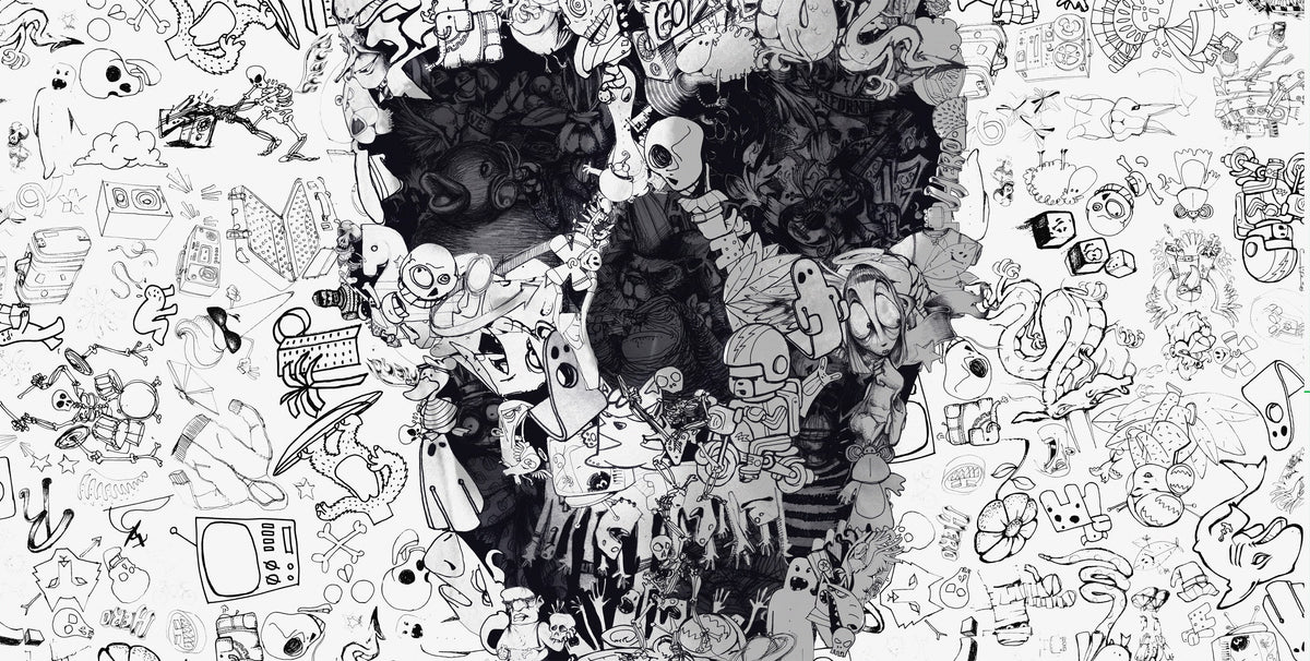 Doodle Skull image