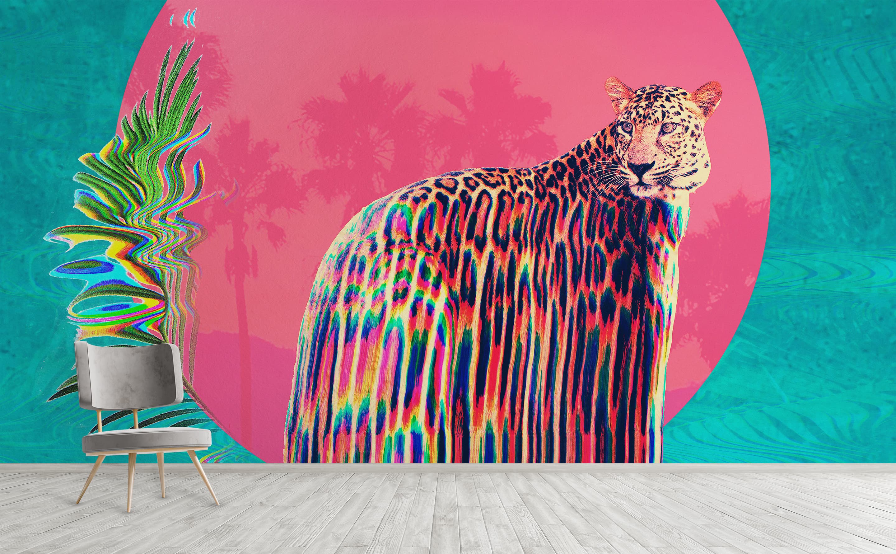 Jaguar Wall Mural by Walls Need Loveﾮ