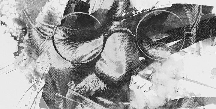 Gandhi wall mural full design | Walls Need Love