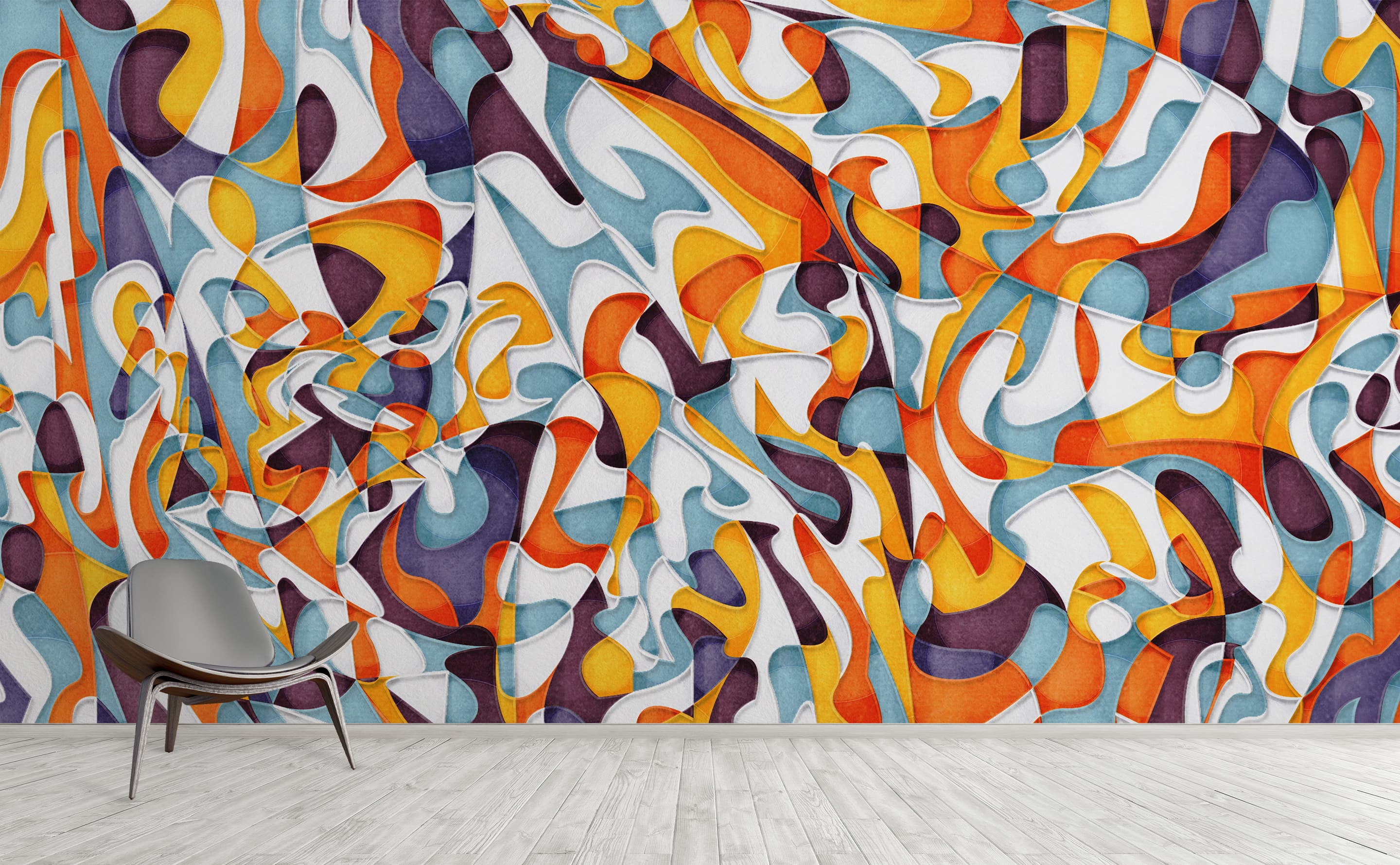 Inner Symphony Wall Mural by Walls Need Loveﾮ
