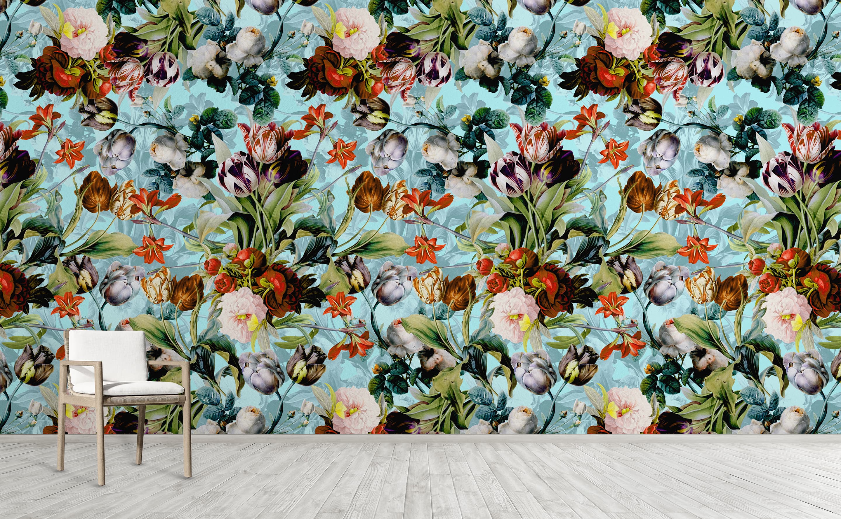 Vintage Garden Wall Mural by Walls Need Loveﾮ