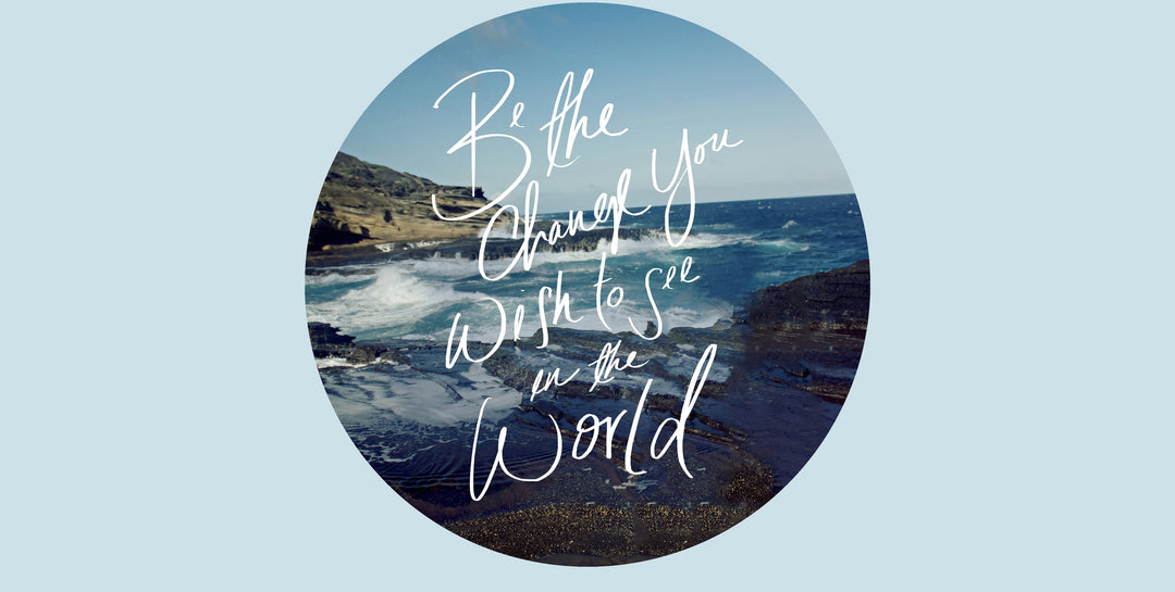 Be the Change Wall Mural by Walls Need Love®