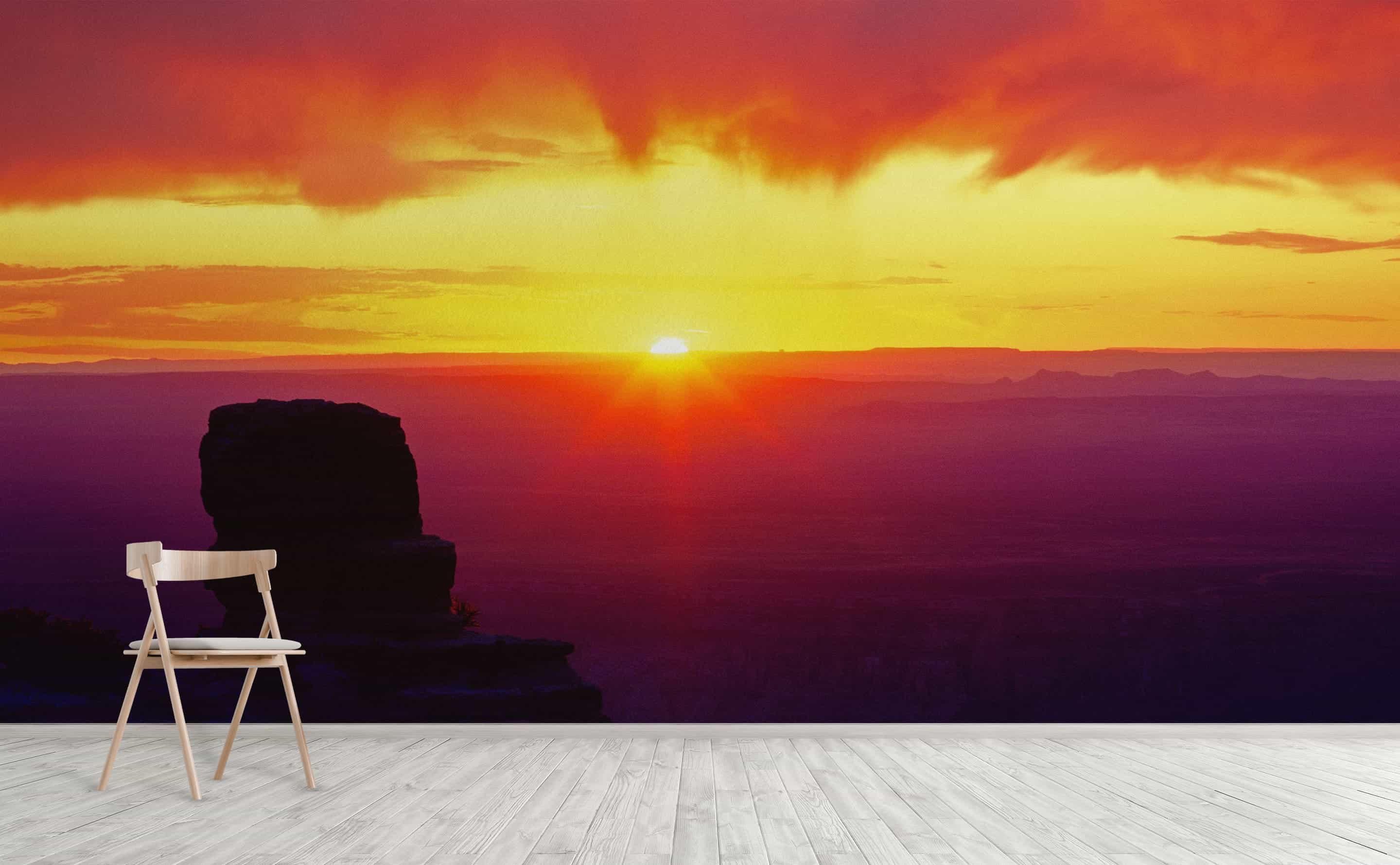 Sunrise Over Grand Canyon Wall Mural by Walls Need Love®