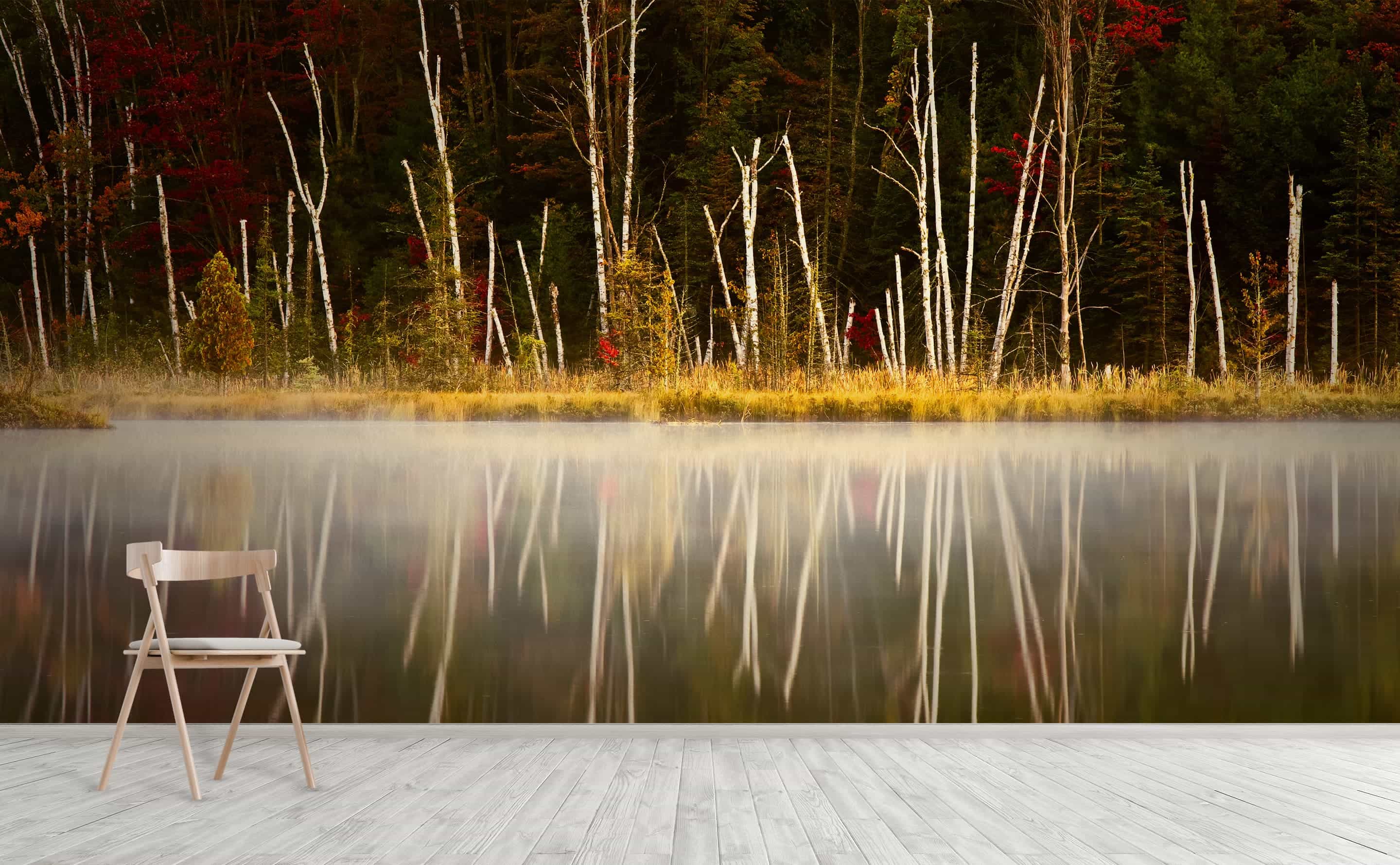 Red Jack Lake Wall Mural by Walls Need Love®