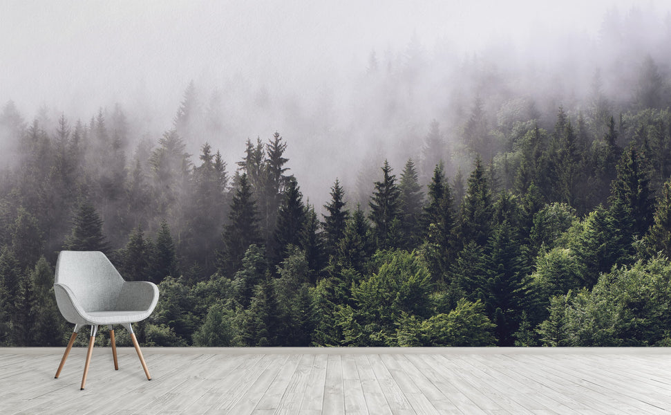 Misty Forest Wallpaper
