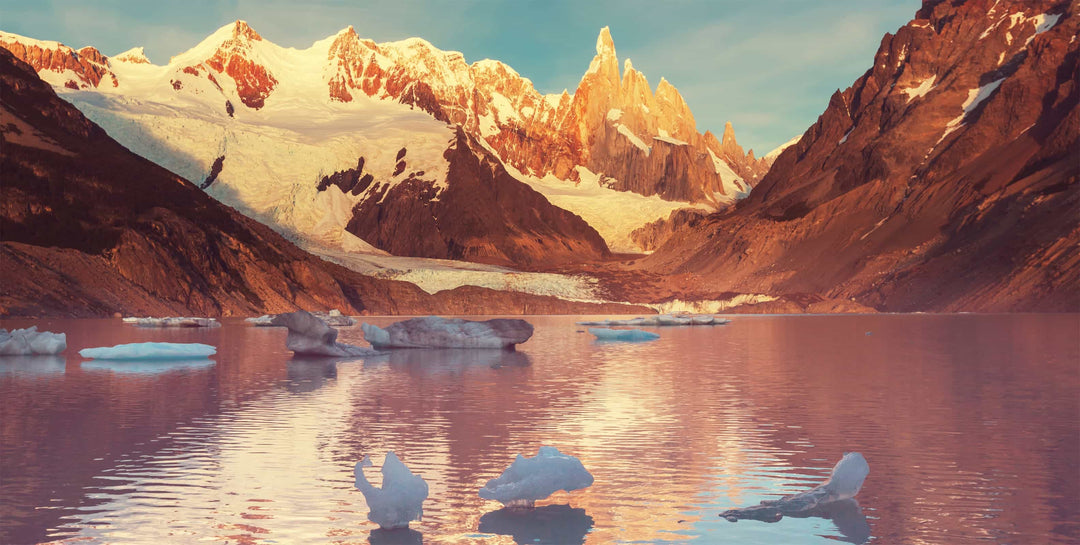Cerro Torre in Patagonia Wall Mural by Walls Need Love®