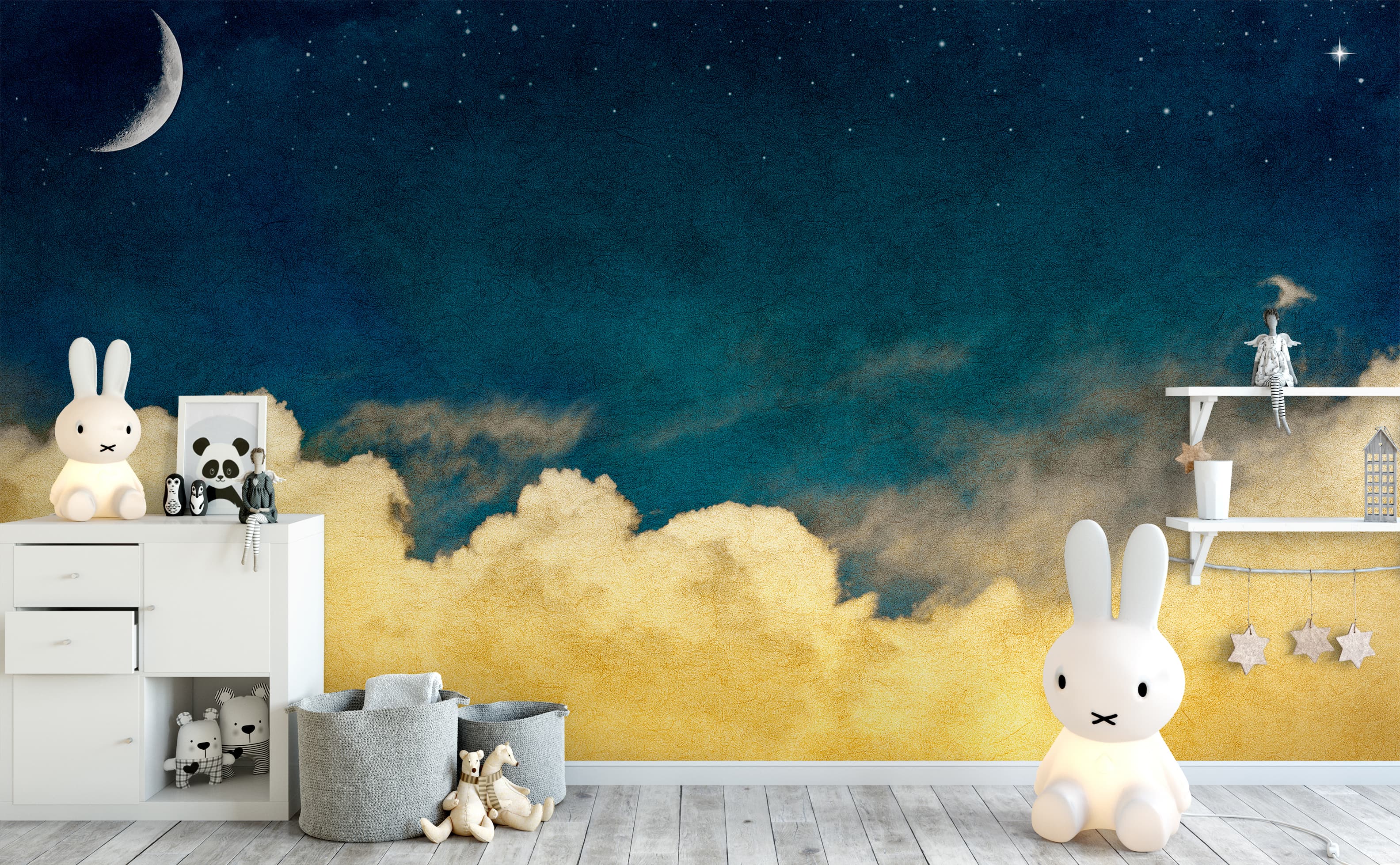 Starry Night Sky – trendy wall mural – Photowall