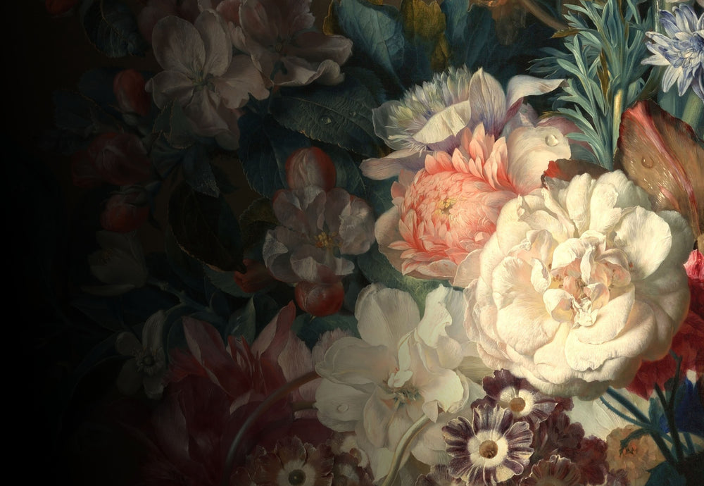 Dark Romance Wall Mural by Walls Need Love