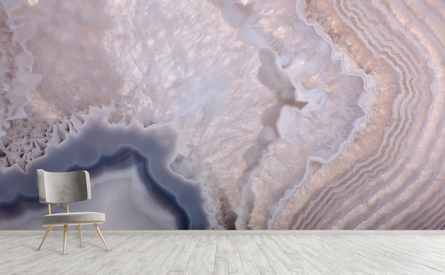 Photorealistic Crystal and Geode Wallpaper Collection – WallsNeedLove