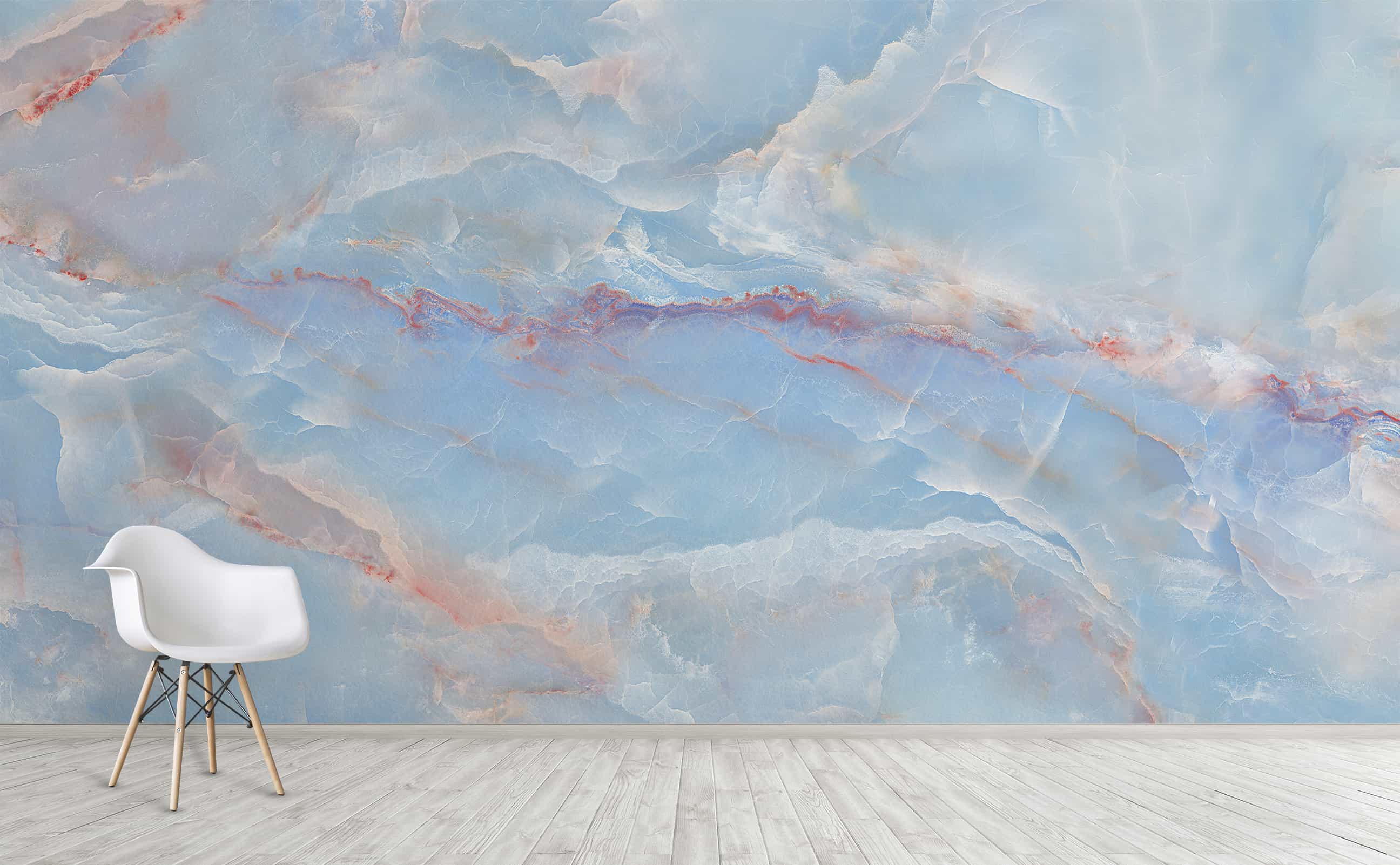 Cloud Stone Wall Mural by Walls Need Love®