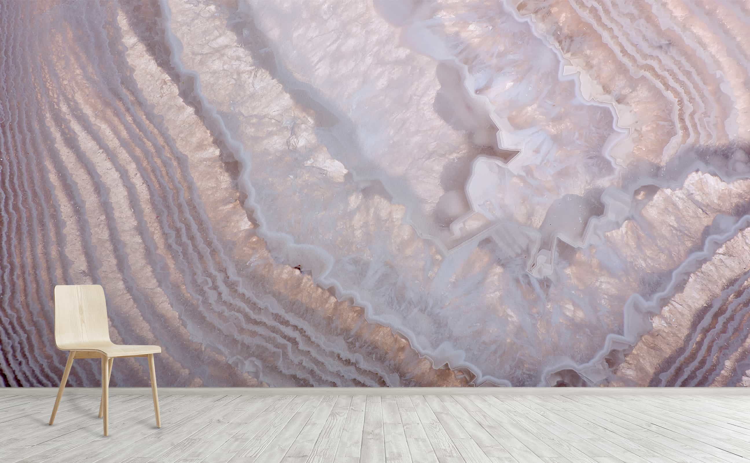 Translucent Whitestone Translucent polished white light stone Wall Mural | Lace Agate ...