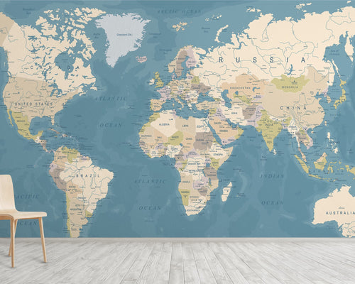 Any Port in A Storm Wall Mural by Walls Need Love®